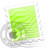 Green Waves Icon